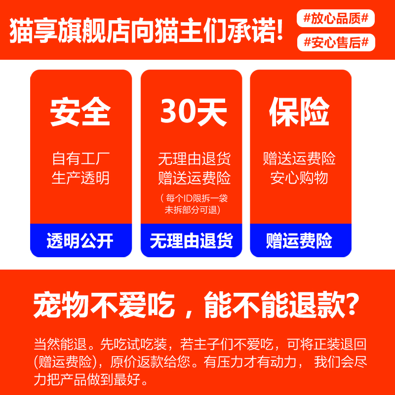 猫享猫粮烘焙粮金标成幼猫咪主粮42%蛋白5kg10斤鲜肉无谷100g试吃 - 图3