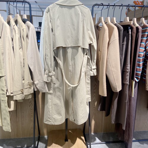 indicia6A402FY050F专柜正品标记女装气质通勤风衣外套吊牌价1589 - 图2