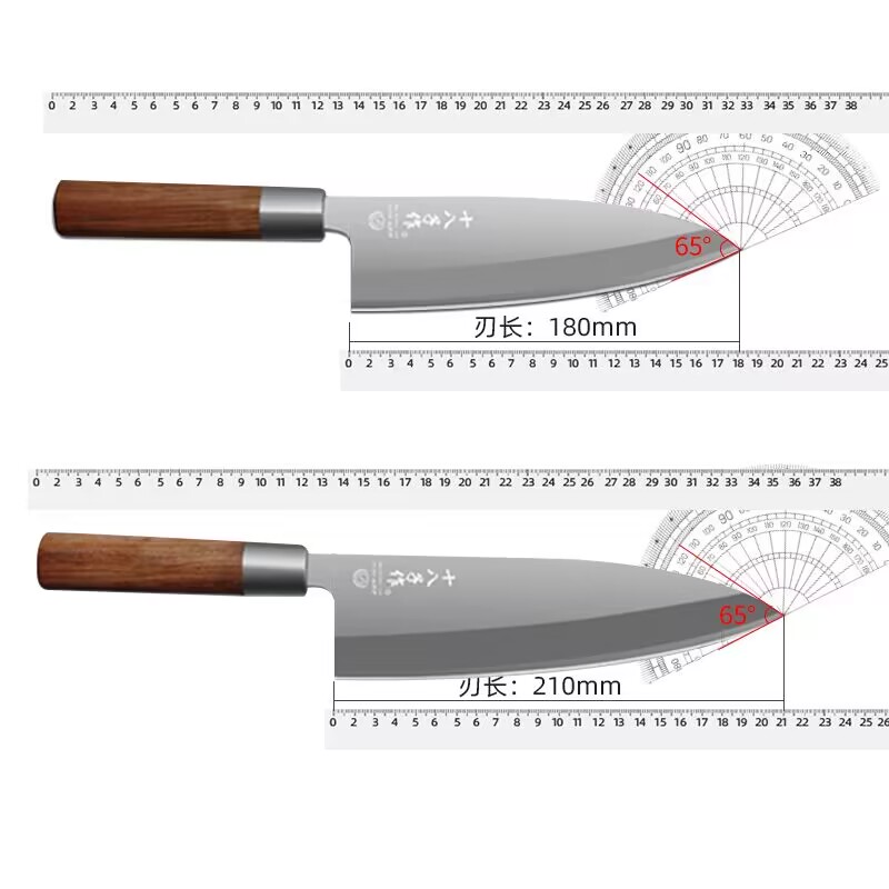 阳江十八子作刺身刀切寿司不粘三文鱼专用刀料理刀商用鱼生刀家用-图3