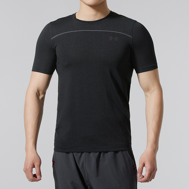 安德玛UA训练健身套装春季新款男士运动服快干短袖T恤宽松短裤,淘宝优惠券,粉丝福利购,淘宝优惠卷