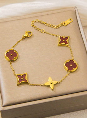 网红明星同款手链送女友轻奢礼物