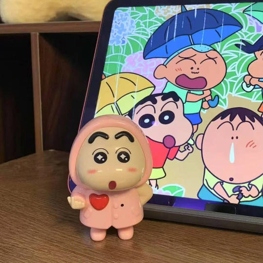 Crayon Shin-chan iloveyou vocal toy Tanabata Valentine's Day confession gift keychain for girlfriend