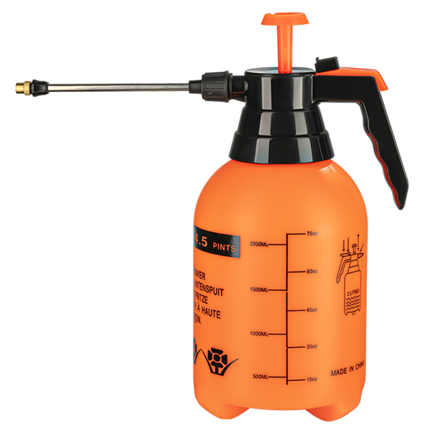 锐农消毒清洁专用喷壶气压式喷水壶家用浇花浇水农药喷雾器洒水壶,淘宝优惠券,粉丝福利购,淘宝优惠卷