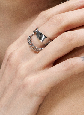 1JINN M2M【1.15号20点准时开卖】原创设计简约莫比乌斯线条戒指