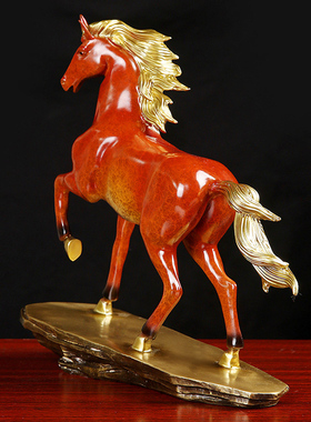 韶之红黄铜祝福轻奢客厅乔迁礼品