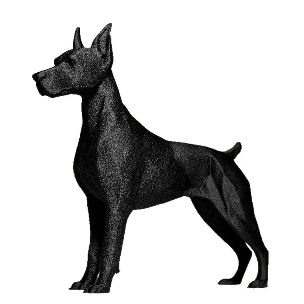 3D打印杜宾犬宠物狗狗动物模型牧羊犬家居装饰桌面玄关书架摆件,淘宝优惠券,粉丝福利购,淘宝优惠卷