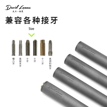 David Loman Carbon Fiber Black Tech Front Limb Billiard Cue 9-Ball Rod Front Limb Carbon Energy Club