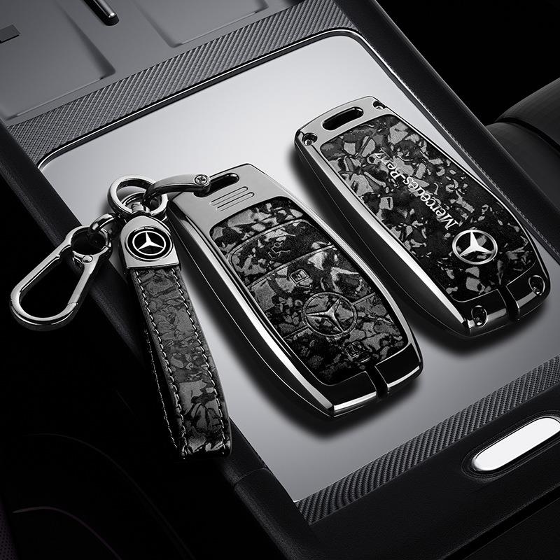 适用于奔驰c260L新款钥匙套C200L包套包保护A级glc260男女glaC级 - 图0