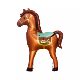 Year of the Horse Noble Horse Aluminum Film Balloon Photo Props