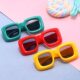 Cute square sunglasses ins style internet celebrity glasses