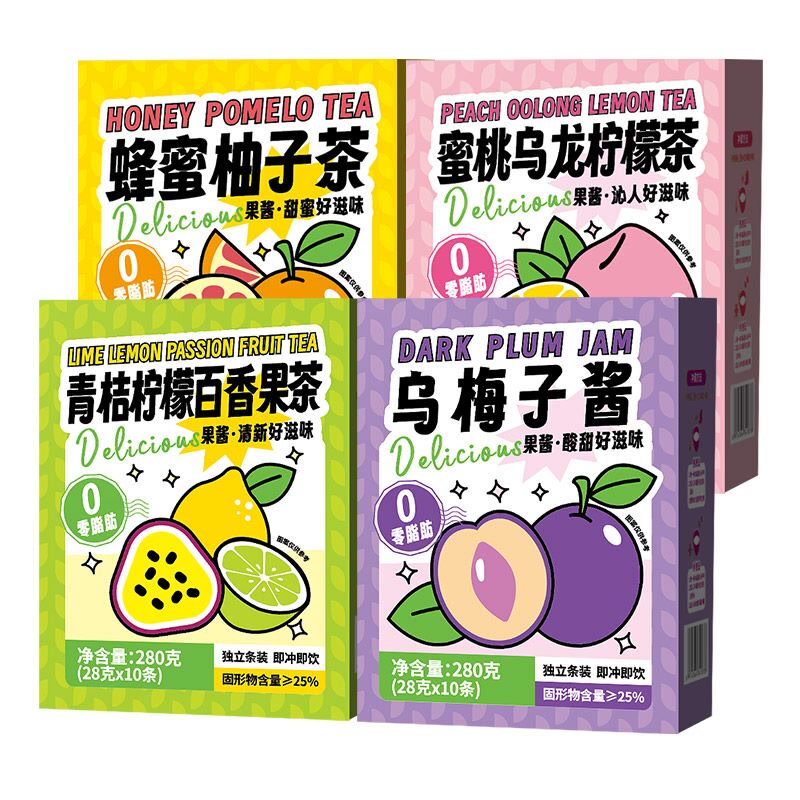 瑶美舒蜂蜜果味茶