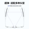 Anti-radiation and anti-blue light fatigue silver wire round-frame glasses