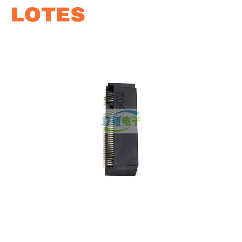 LOTES得意APCI0105-P001A NGFF接口M.2 67PIN 4.2H B-KEY SSD插座-图2