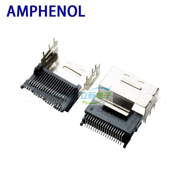 Amphenol安费诺 G40MR36U11AEU Mini SAS 36P SFF-8087 R/A连接器 - 图0