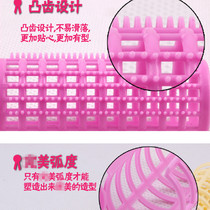 Korean version double layer primary-secondary hair roll tool plastic curly hair cylinder air-lipped sea deity Pear Flower Curly Hair Clip Hairpin Suit