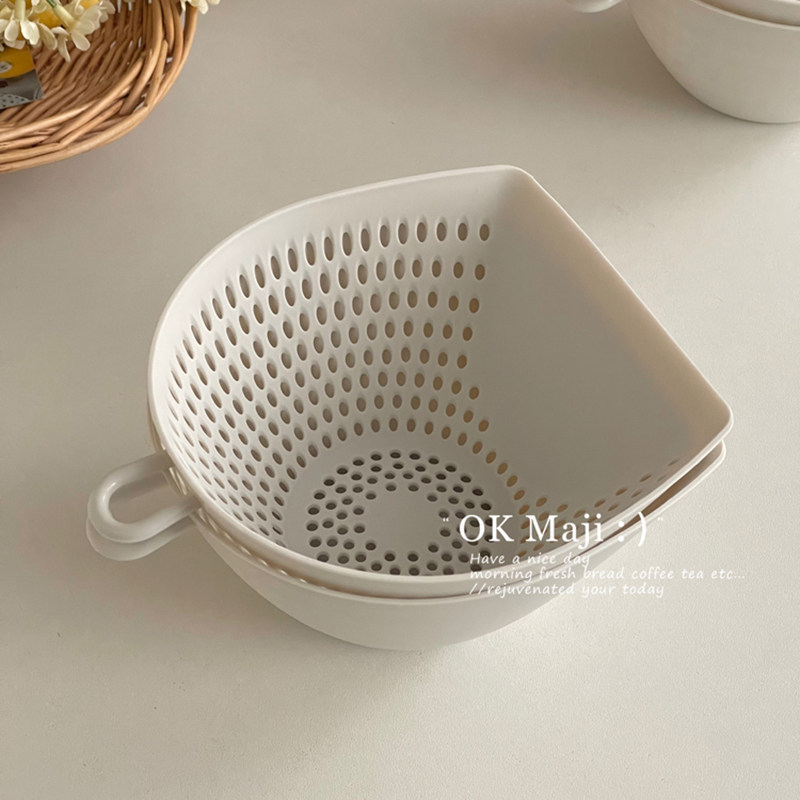 多功能可挂式双层沥水篮厨房专用洗水果洗菜迷你小号果蔬滤水篮,淘宝优惠券,粉丝福利购,淘宝优惠卷