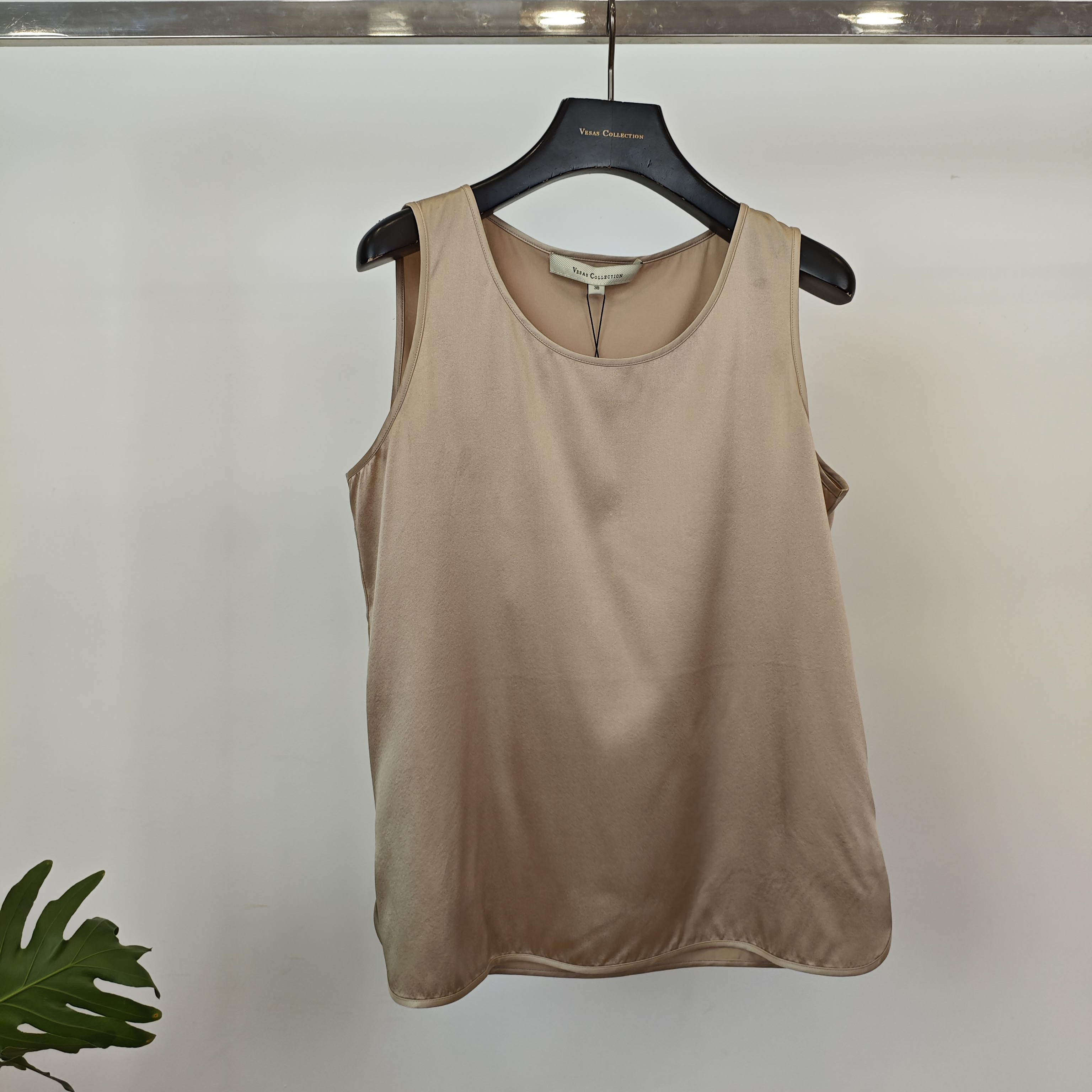 vesascolletion唯尚女装版型正软糯桑蚕丝 合身款舒适正肩短袖T恤,淘宝优惠券,粉丝福利购,淘宝优惠卷