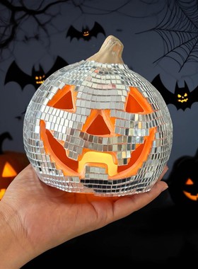 万圣节南瓜灯装饰南瓜摆件家居