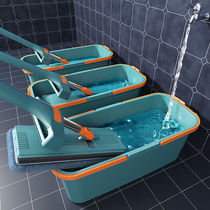 Mop Home 2021 new washout flat panel trailers free of hand washout floor tugs for sloppiness mop net