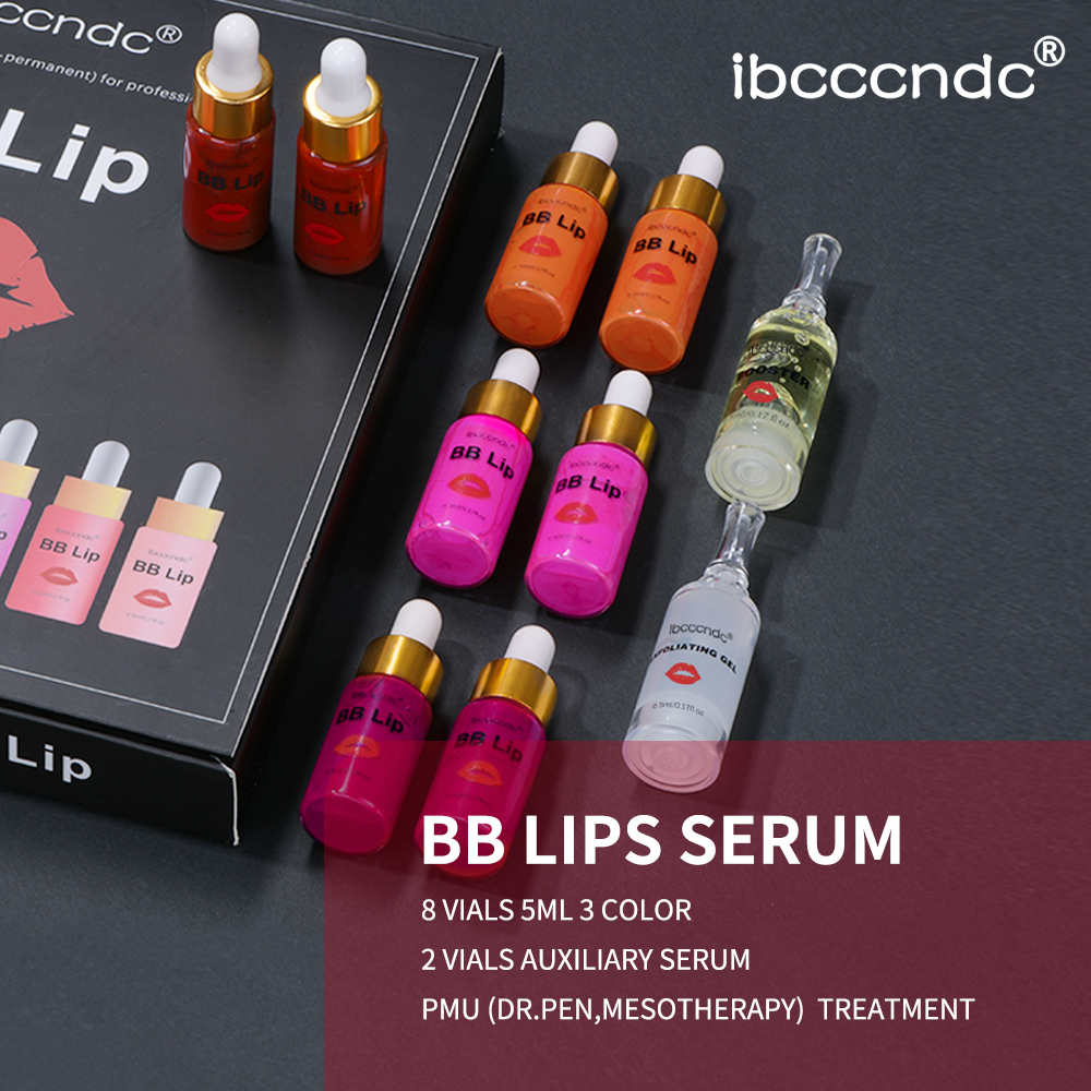 New BB Lip Serum Kit Cream Semi Permanent Lip Makeup Ampoule - 图1