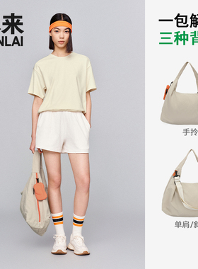 本来BENLAI防泼水子母包斜挎包夏季新款轻量便携两用包BSXB60003
