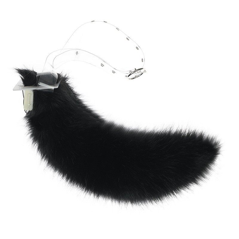 furry福瑞fursuit兽装可电动仿生狐犬狼兽尾巴半装毛机械摇动可调,淘宝优惠券,粉丝福利购,淘宝优惠卷