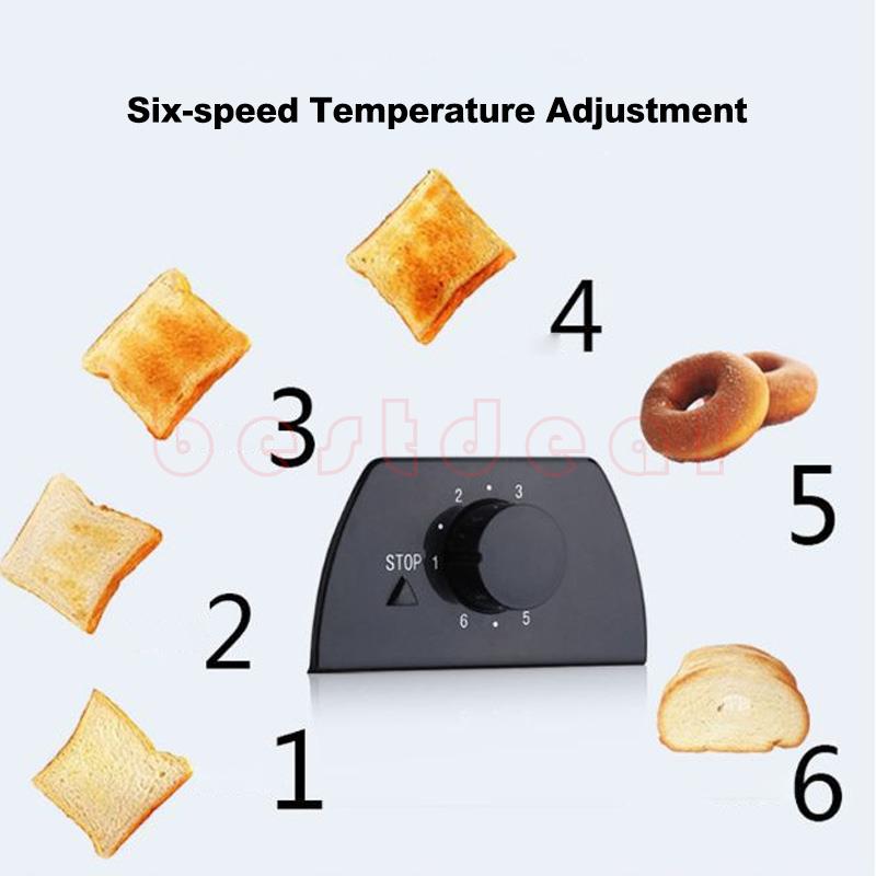 English Bread toaster Bread machine 2 slice stainless steel-图0