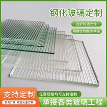 Customize 5 cm to 8 cm Art glass Puwhite Changhong glass ultra white Changhong glass embossed tempered glass