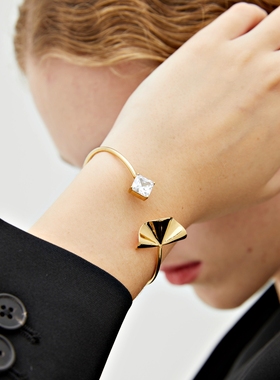 3forevigt手镯金色原创