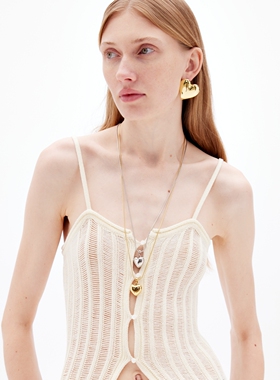 3forevigt女士心形项链