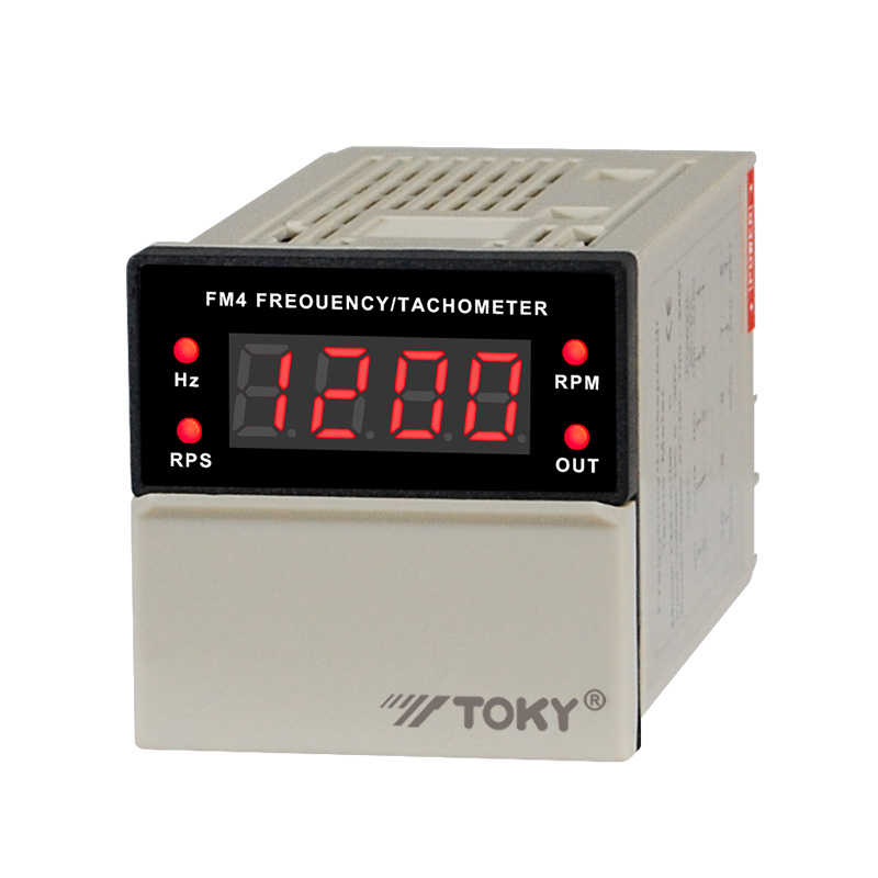 TOKY东崎仪表FM8-A10B RC10B FM4-RB10B拨码设置频率线速转速表 - 图3