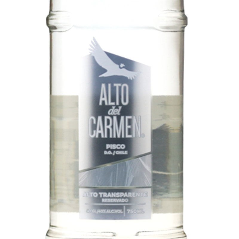 卡曼之巅银瓶皮斯科白兰地ALTO DEL CARMEN PISCO智利进口750ml - 图1