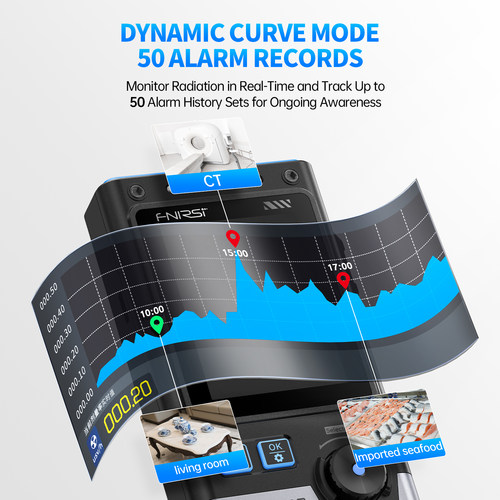 FNIRSI GC-03 electromagnetic nuclear radiation detector - 图3