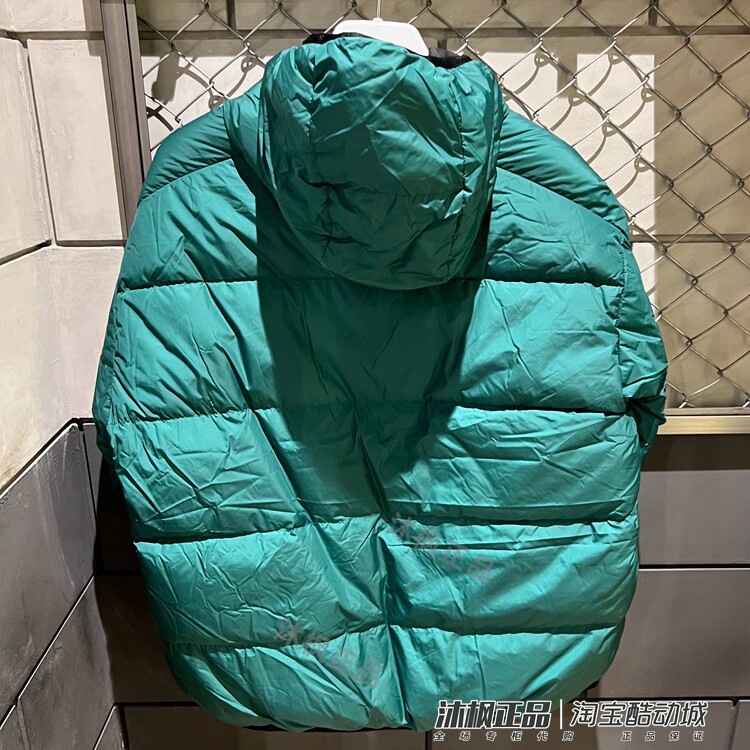 正品阿迪达斯羽绒服男两面穿连帽保暖防风运动外套JM4624 JM4622