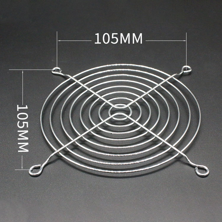 120金属网罩电解镀铬304不锈钢网12cm铁丝防护网120散热风扇网罩