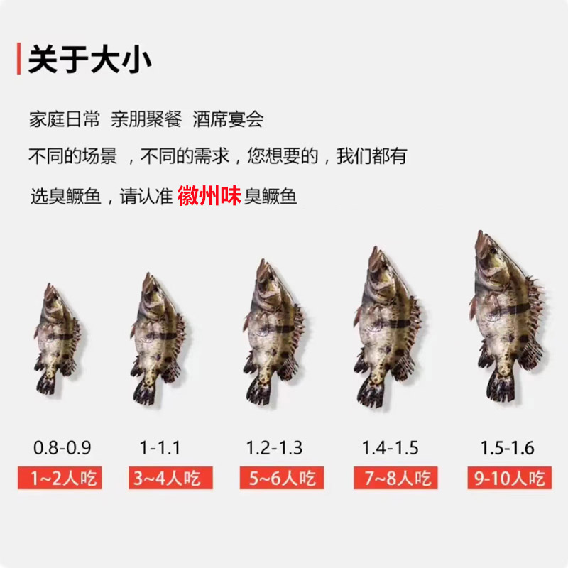 【3条特惠】臭鳜鱼腌制半成品臭桂鱼净膛正宗安徽黄山特产含包装 - 图2