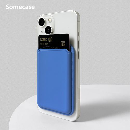 硅胶MagSafe磁吸卡包适用苹果iPhone15手机壳照片证件银行卡插卡 - 图2