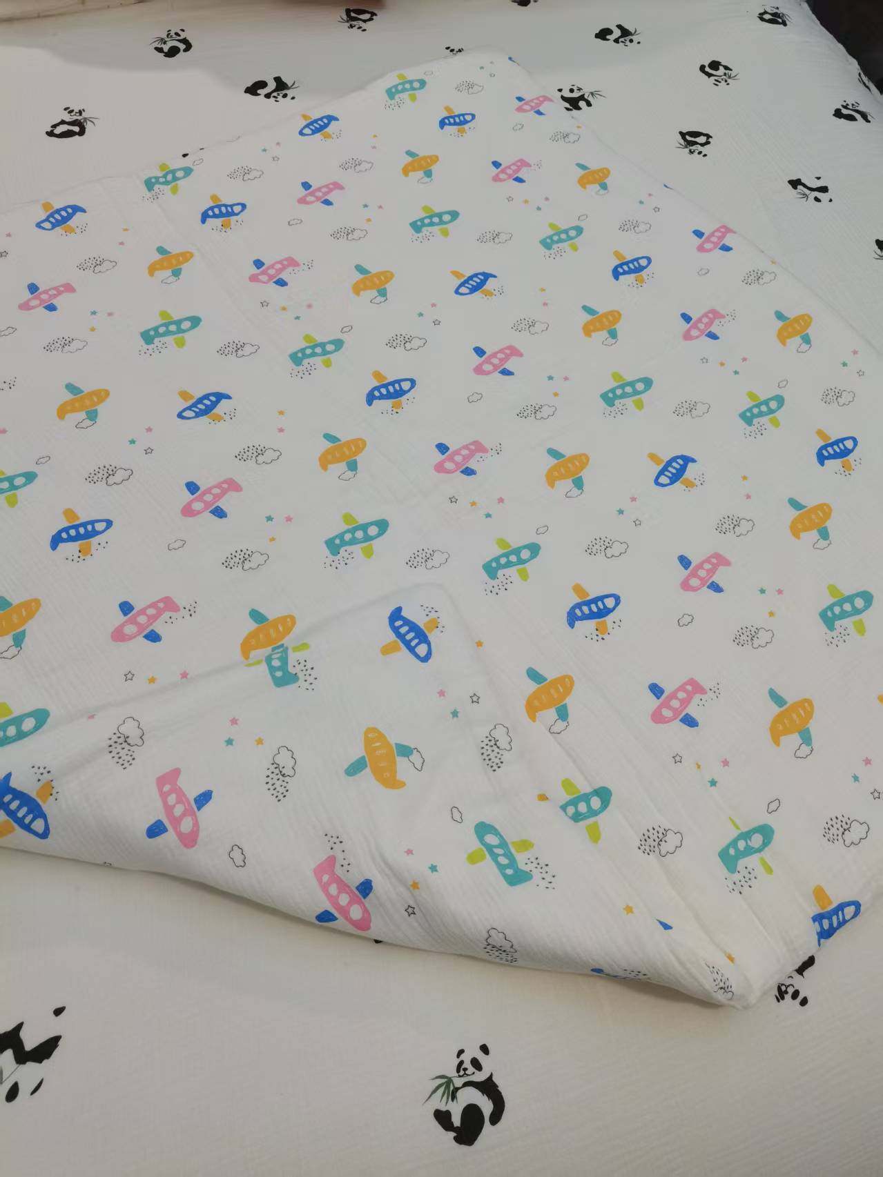 婴儿床盖被新生儿宝宝棉花被子婴幼儿纯棉双层纱皱布棉花被可拆卸,淘宝优惠券,粉丝福利购,淘宝优惠卷