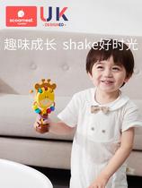 Baby boy dialing wave drum can nibble with newborn wave shaking drum rocking bell baby puzzle toy for 6 months