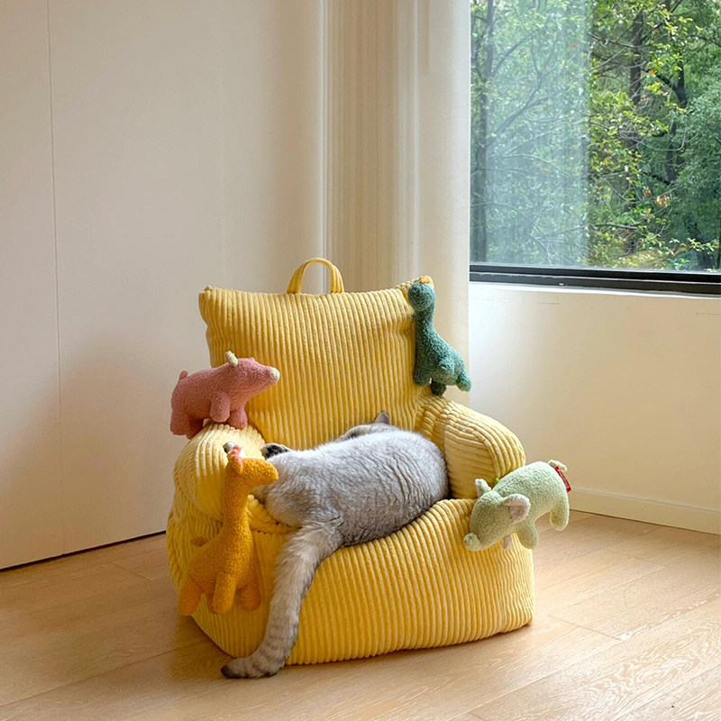猫窝四季通用宠物沙发小型犬比熊泰迪狗狗床猫床睡觉垫子猫咪用品,淘宝优惠券,粉丝福利购,淘宝优惠卷