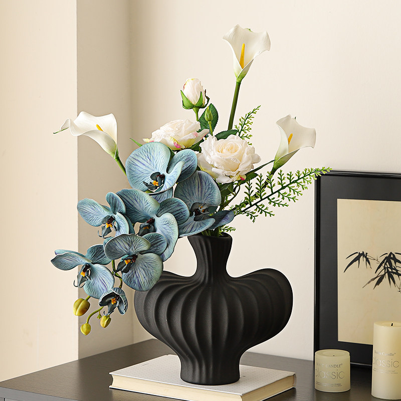 假花仿真花束摆设客厅装饰品餐桌桌面花瓶高级感花艺摆件小众高级,淘宝优惠券,粉丝福利购,淘宝优惠卷