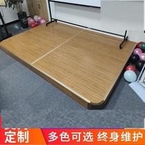 Step Splicing Wood Classroom Custom Rounded Corner Platform Stage Removable Manufacturer Direct Sales Add High Steel Wood Floor Terrace