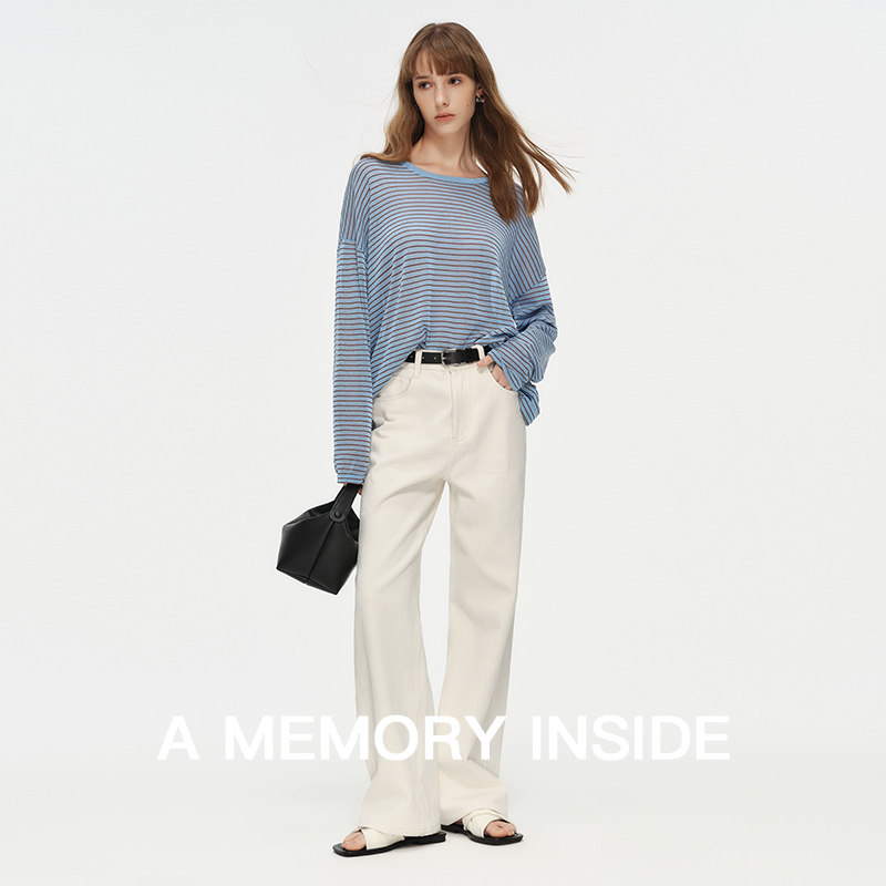 A Memory Inside高奢 汉麻直筒牛仔裤女春夏高级感显瘦阔腿裤女,淘宝优惠券,粉丝福利购,淘宝优惠卷