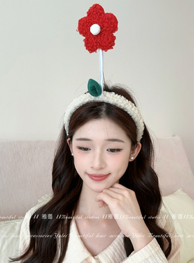 宝宝换尿不湿哄娃神器带娃解放双手逗娃发箍婴儿哄睡摇铃玩具头箍