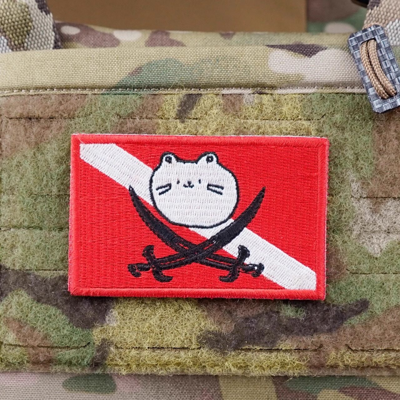 猫虎兽MAUHOSO潜水猫2021年户外魔术贴刺绣臂章布徽章纪念章,淘宝优惠券,粉丝福利购,淘宝优惠卷