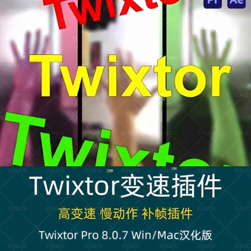 TwixtorProV8.1.1WinMac中文超级慢动作视频变速补帧AEPRFCPX插件 - 图2