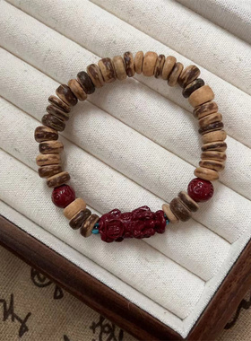 复古气质新中式串珠貔貅手链女民族风小众设计手串学生闺蜜手饰品