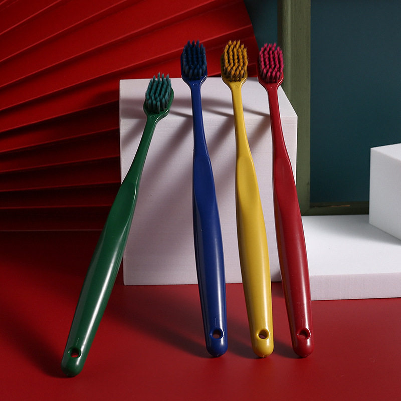 成人宽头牙刷2支日用品大头牙刷