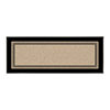 Cross-border imitation linen kitchen floor mats, special anti-slip, anti-oil, water-absorbent mats, doorway stain-resistant foot mats, no-wash long strip carpets