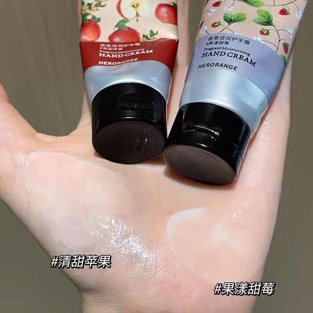 Lip Balm Hand Cream Set Fruit Flavor Moisturizing
